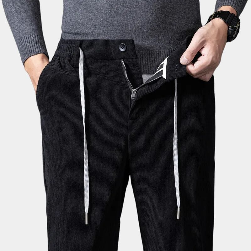 Rio | Elastic Velvet Pants