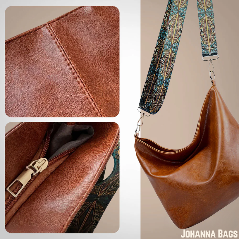 Chelsey’s Vintage Charm | Vegan Leather Shoulder Bag