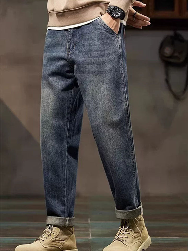 Grennar Vintage Balloon Jeans, view 3 - Elena Harper
