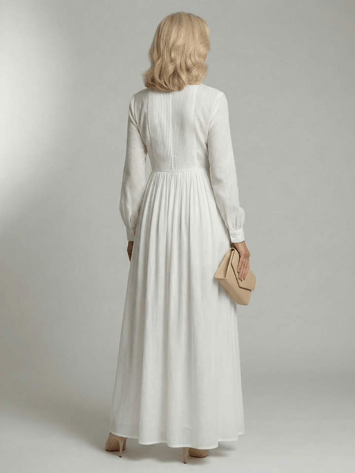 Lioren™ Soft Flow Maxi Dress by Emma & Rose Cape Town featuring lightweight fabric and a flowing, elegant design.