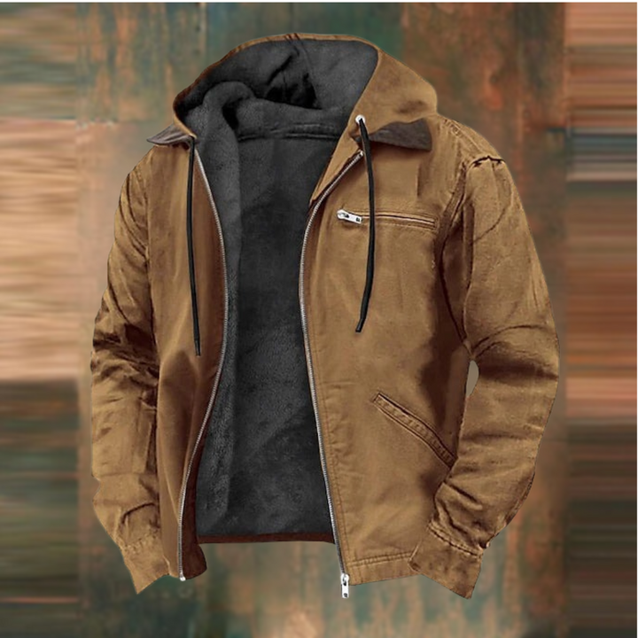 Victor - Modern Elegant Leather Jacket for Men