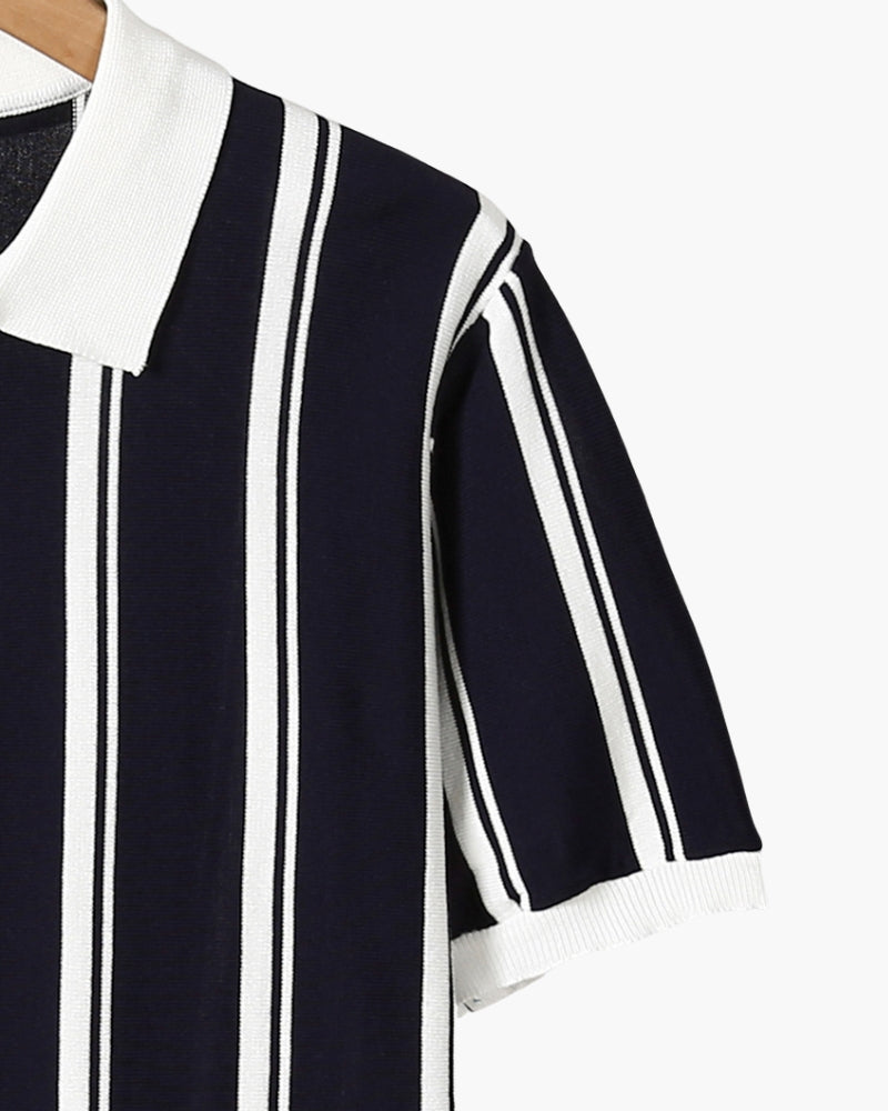 Emma & Rose split half-zip sweater — men's winter knitwear