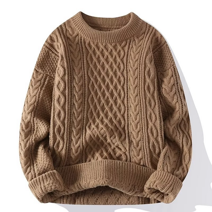 Woolen Women's Pullover with Long Sleeves – Warm & Comfortable for Cold Days