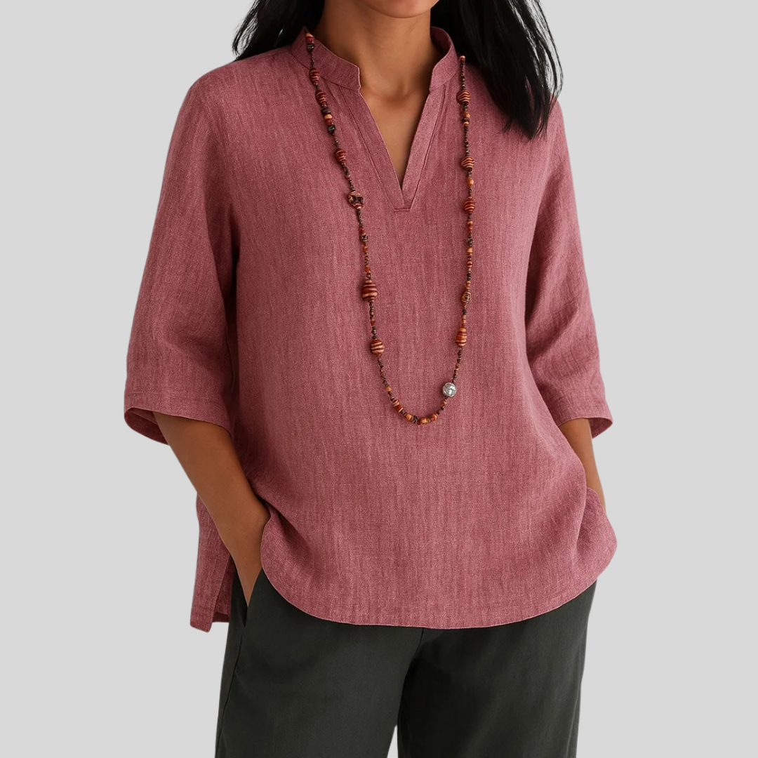Kaia™ - AIRY AND COMFORTABLE SUMMER BLOUSE