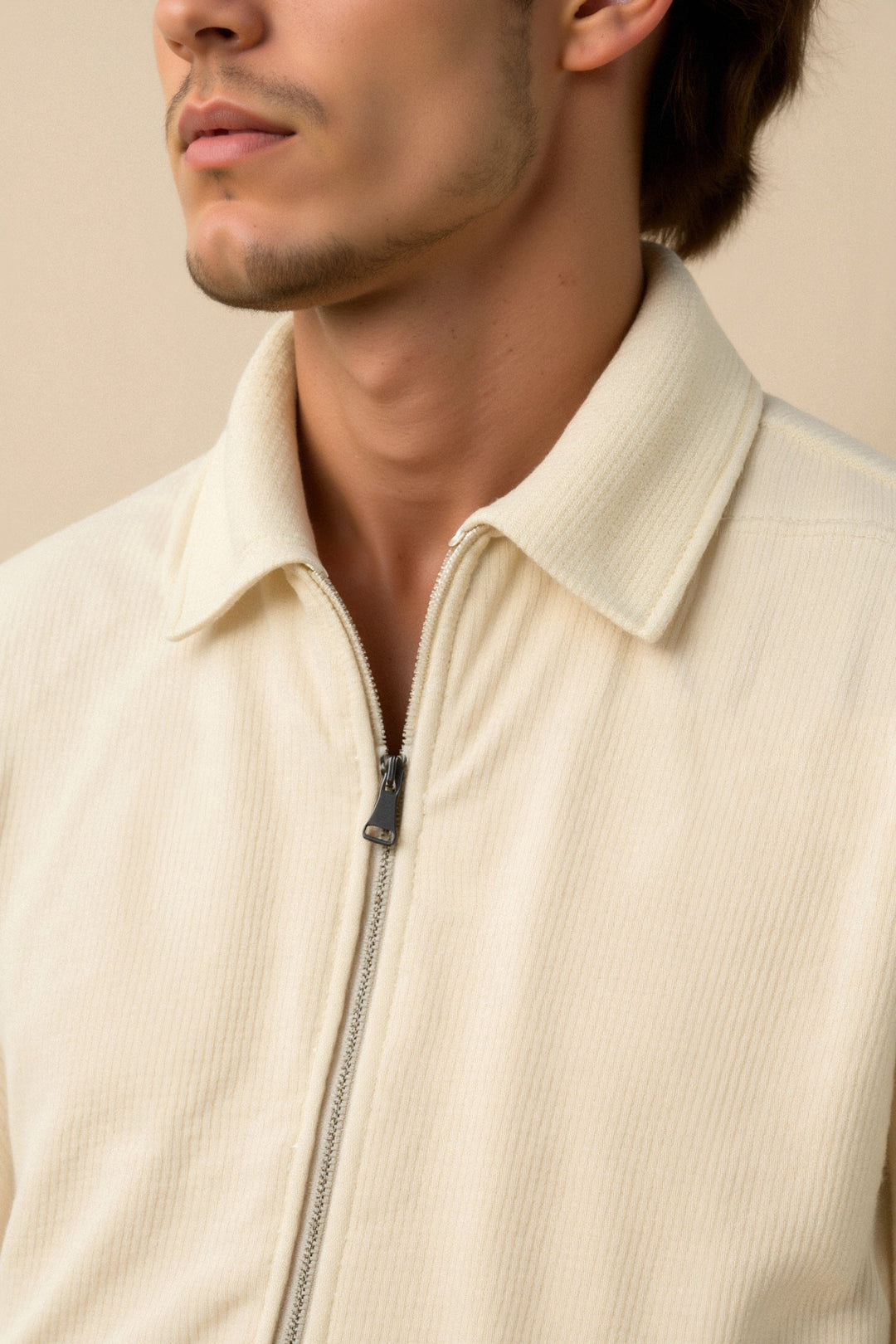 Emma & Rose collared track jacket — premium winter layer