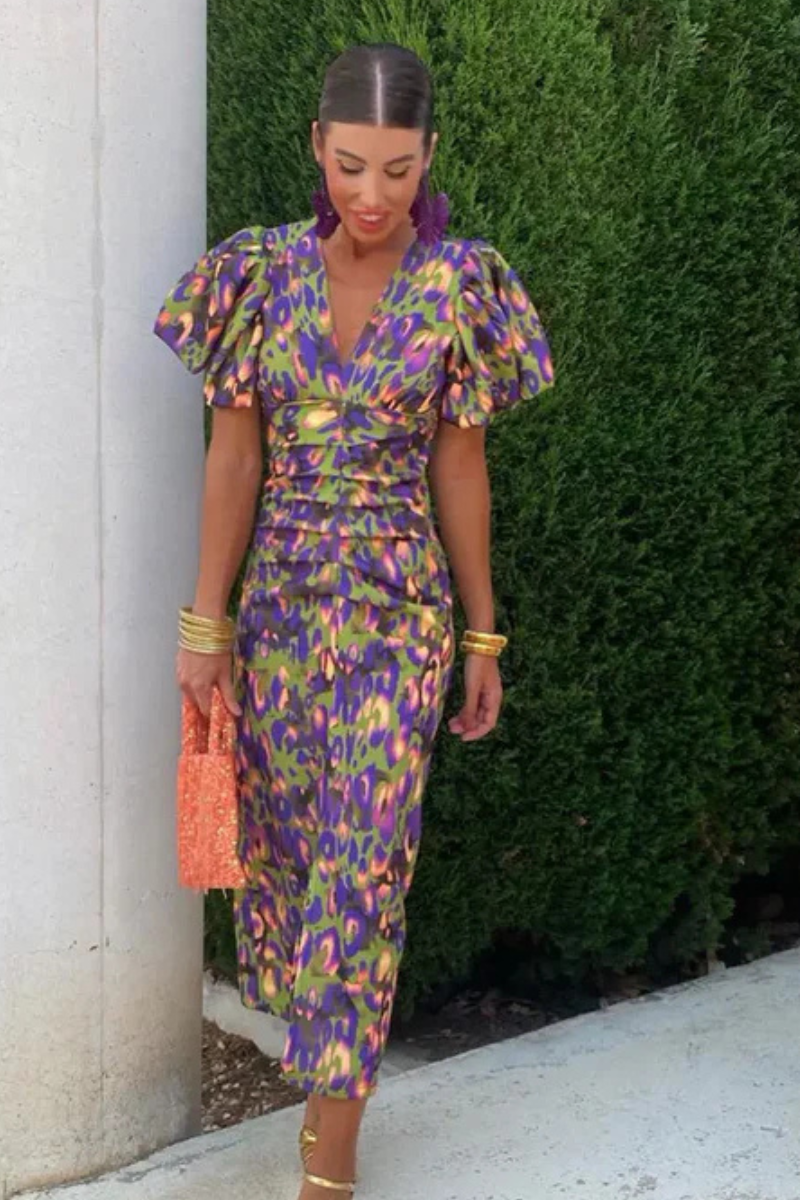Mirae™ | Elegant Midi Dress