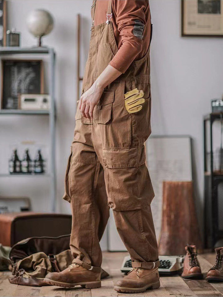 Max Casual Overalls with Pockets, view 10 - Elena Harper