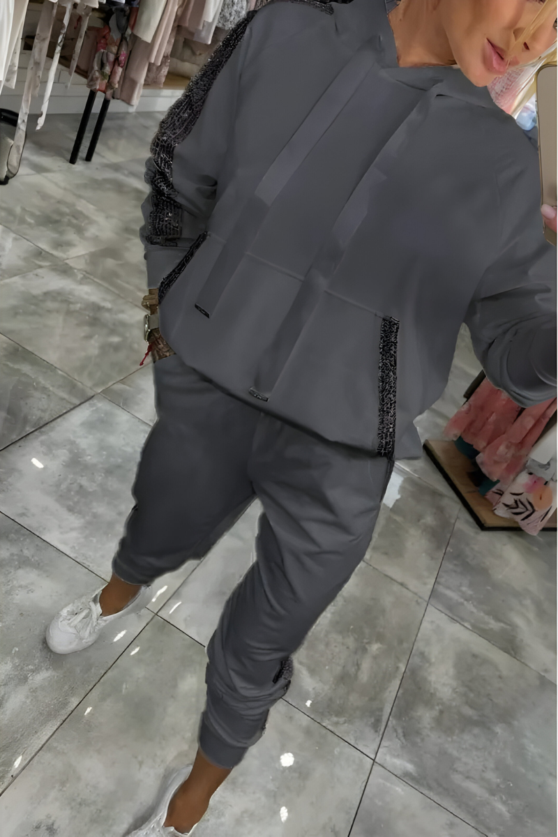 Naven™ | Elegant Relaxed Hoodie Set