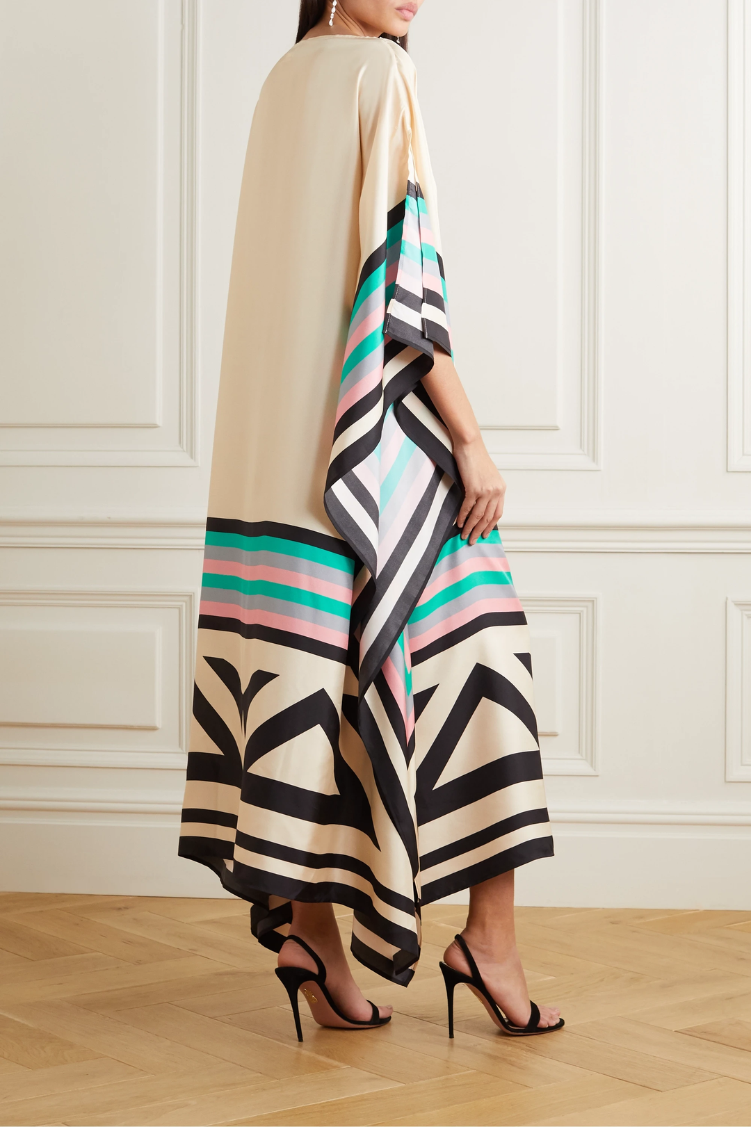 Iria Geometric Kaftan - Elena Harper