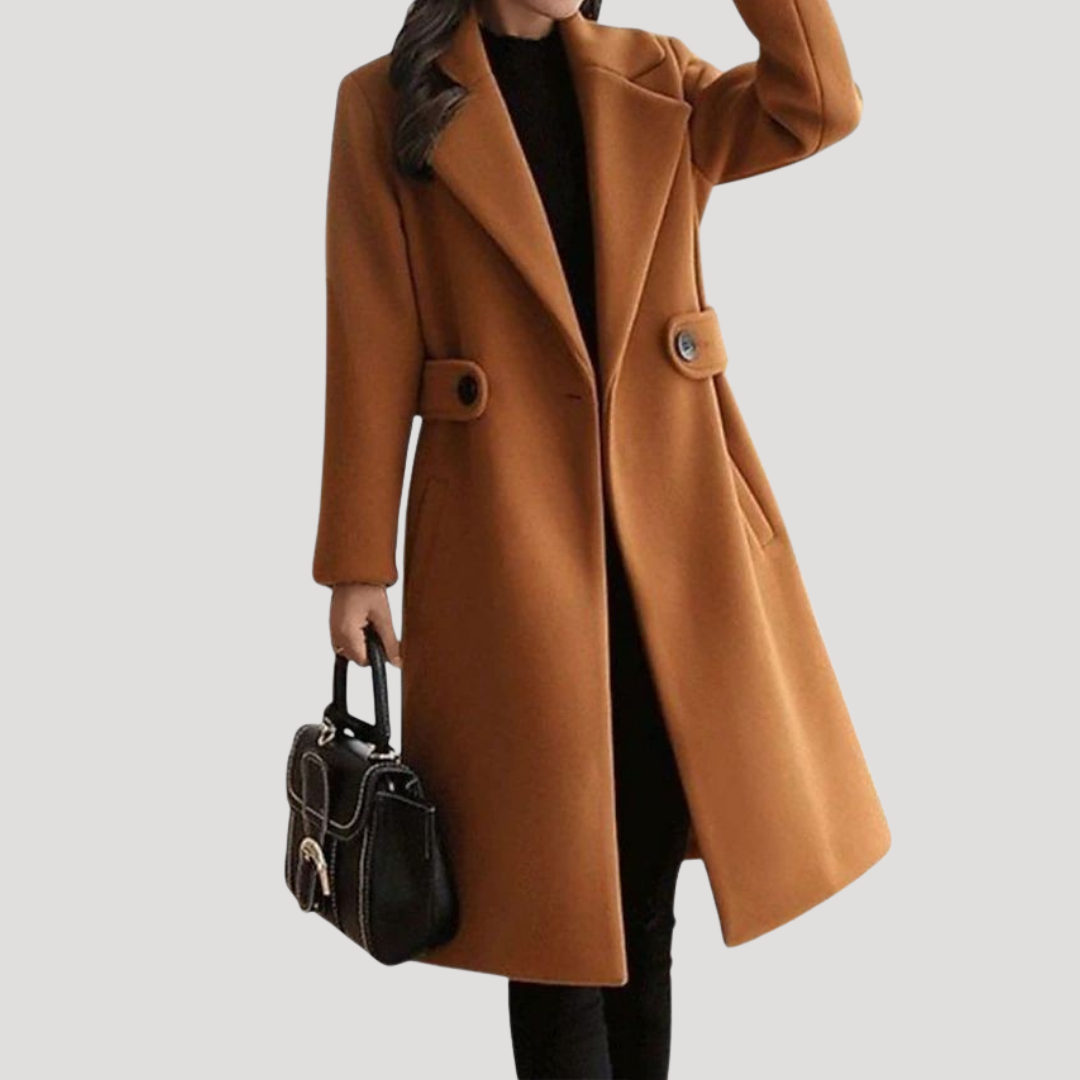 Classic Belted Women's Coat