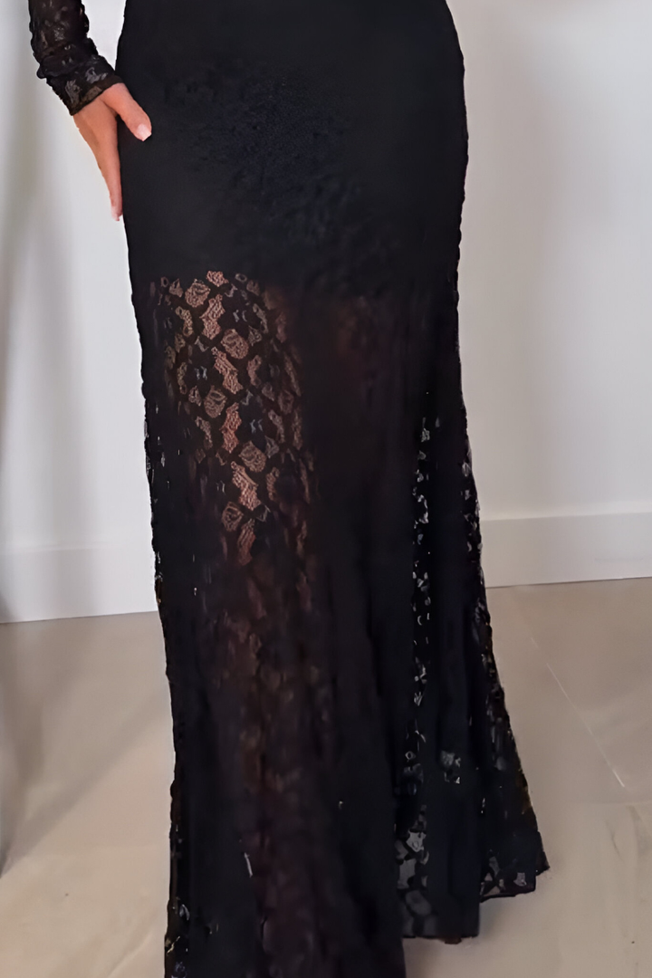 Rona™ | Elegant Lace Maxi Dress