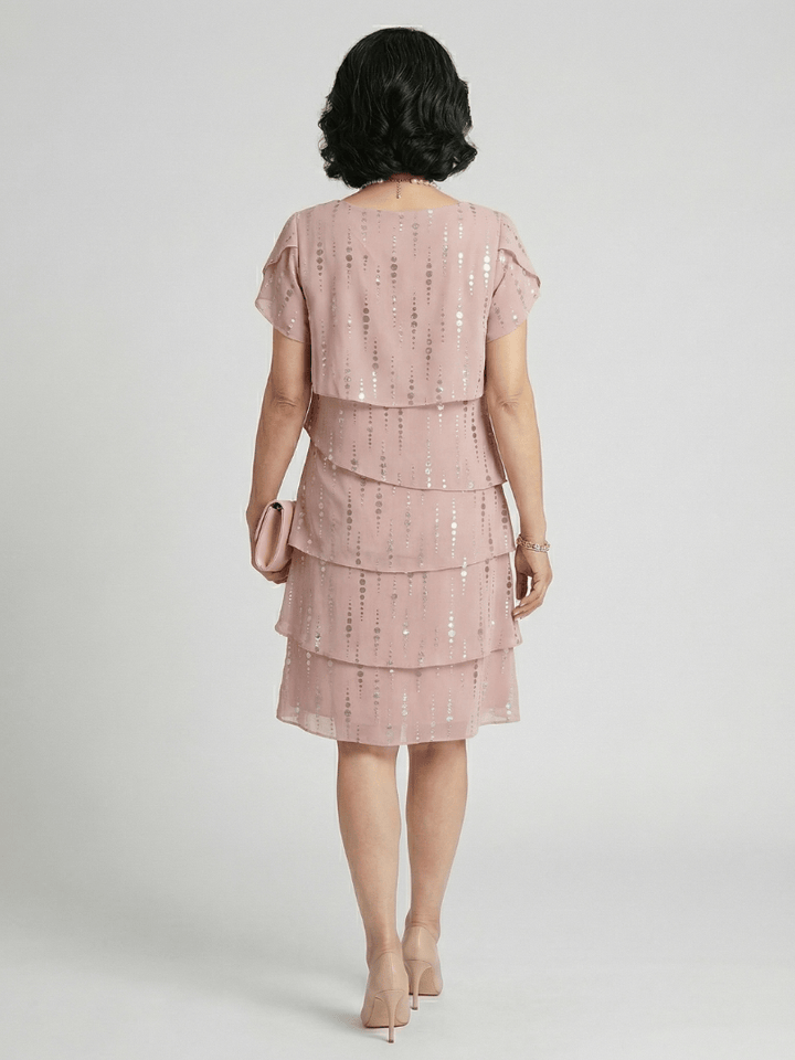 Makena™ Emma & Rose Cape Town knee-length dress featuring a stylish line design and elegant fit, perfect for casual or semi-formal wear.
