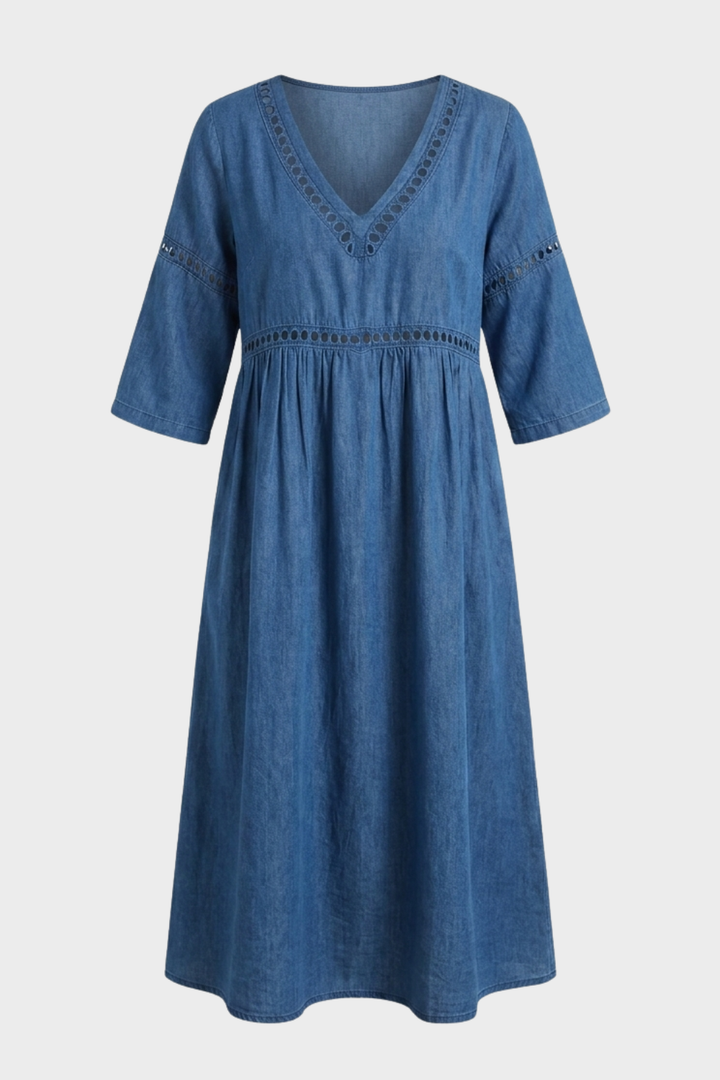 Women’s Natural Summer Dress | Midi