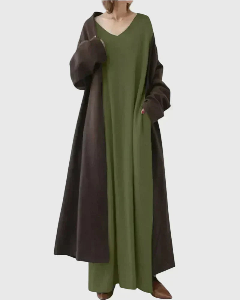 Gryelle Sophisticated Maxi Dress, view 9 - Elena Harper
