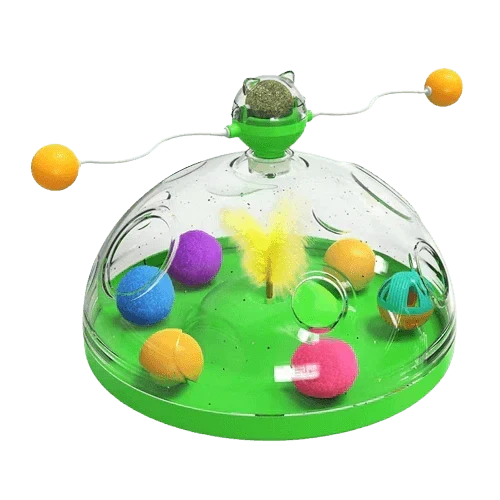 Interactive Cat Puzzle Toy for Mental Stimulation