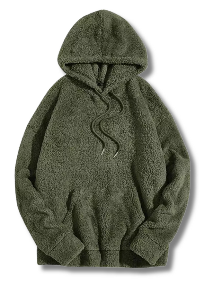 Sem™ | Warm Checkered Hoodie with Relaxed Fit