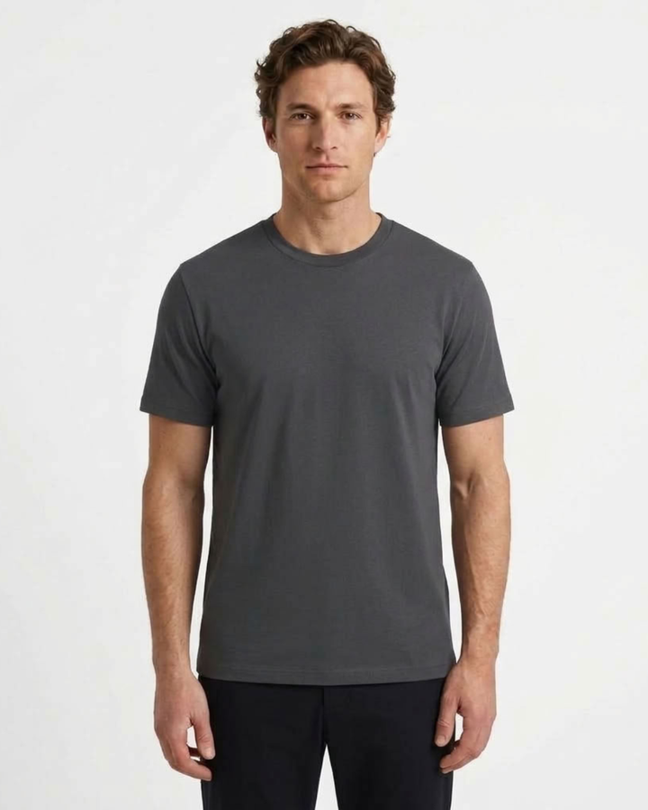 Men's High Collar T-Shirt