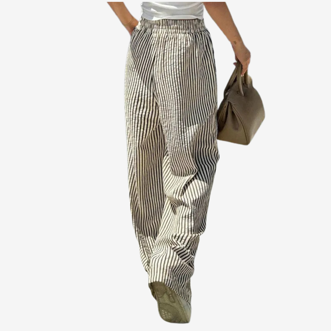 Zara™ Striped Casual Trousers