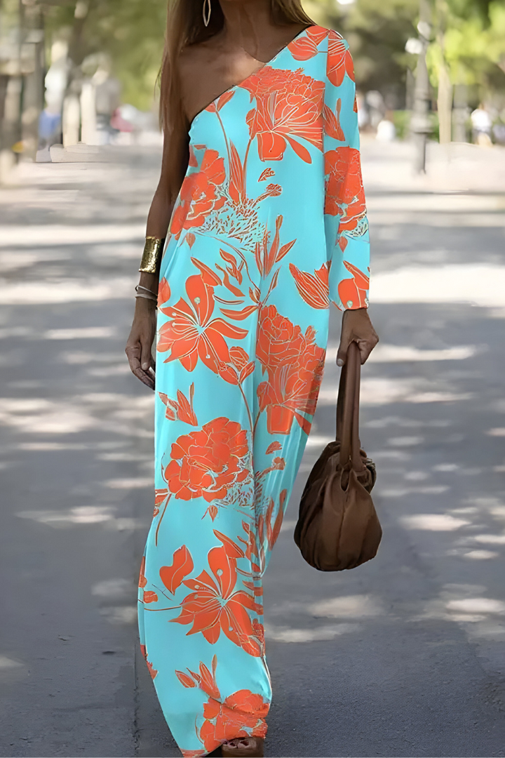 Harley Stylish Off-Shoulder Dress for Special Occasions, view 3 - Elena Harper