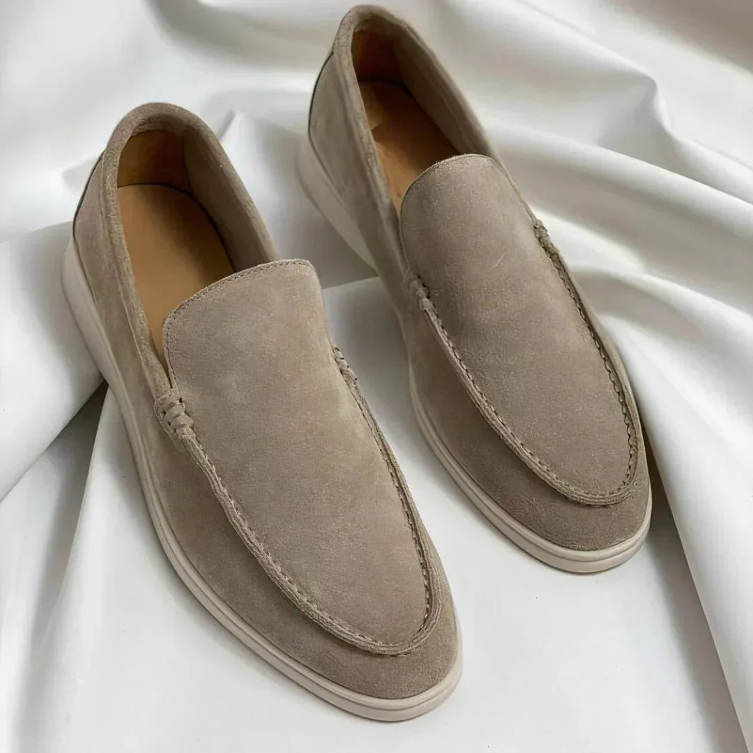 Luigi | Elegant Suede Loafers