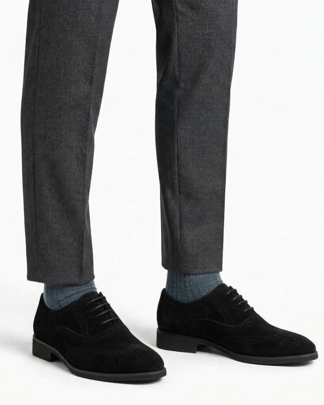 Wingtip Brogue Lace-Up Shoes For Men