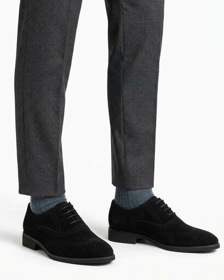 Wingtip Brogue Lace-Up Shoes For Men