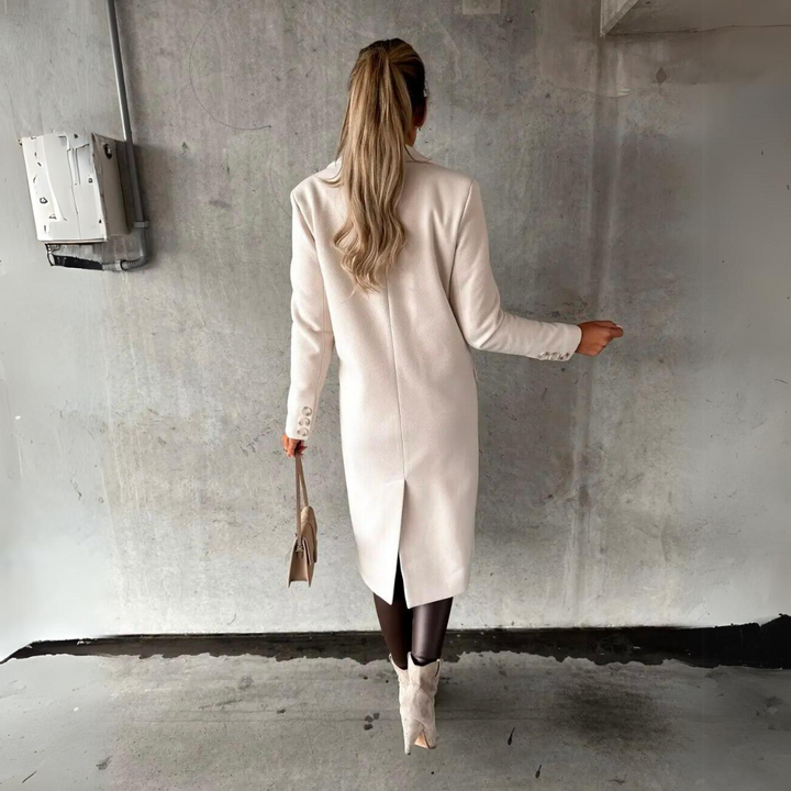 Emilie - Windproof Wool Coat