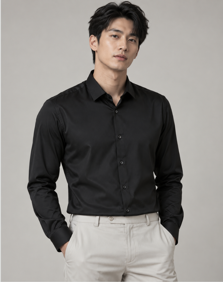 Men's Smart Casual Stretch Shirt