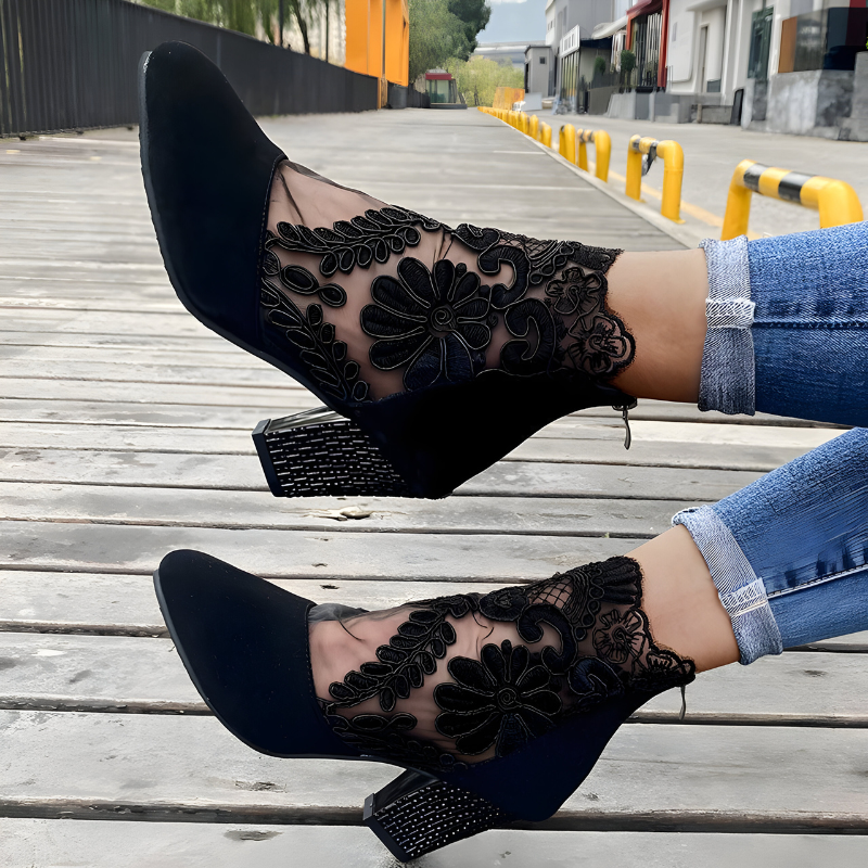 Lynora Orthopedic Heels, view 4 - Elena Harper