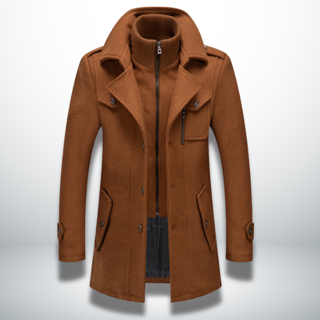 Gkiokas Warmer and More Elegant Coat, view 2 - Elena Harper