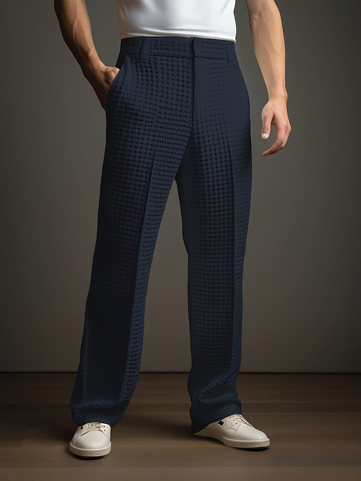 Harmen Wide Pants with Side Pockets, view 4 - Elena Harper