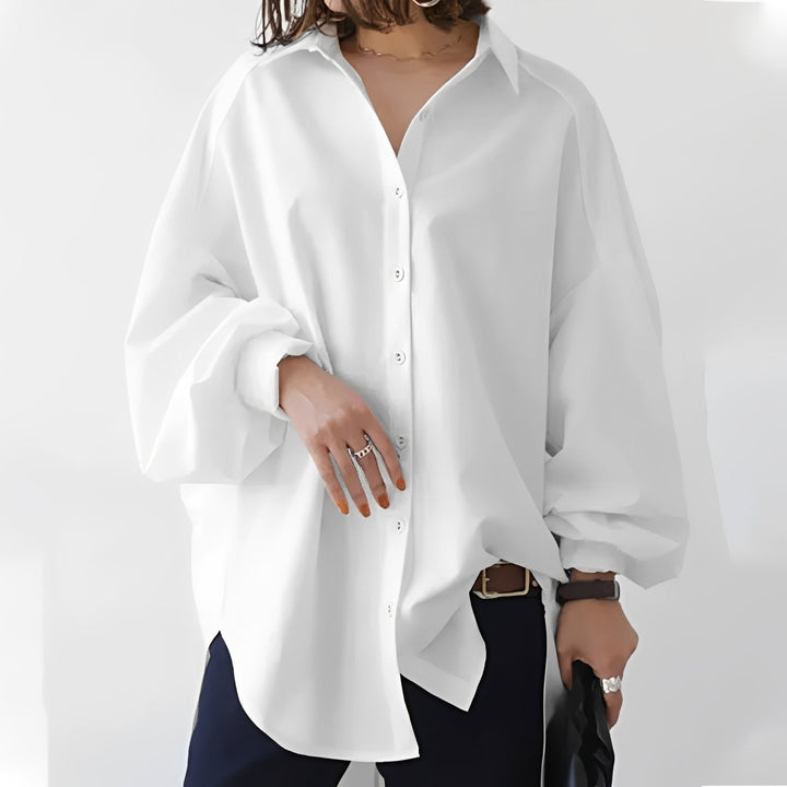 Brittney Casual Oversized Blouse - Elena Harper