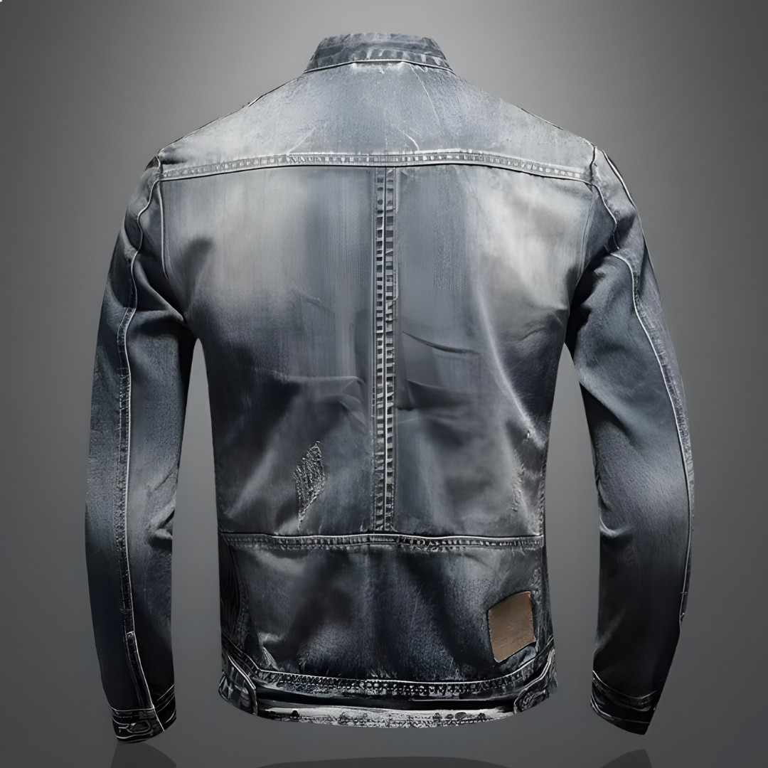 Hans Vintage Denim Jacket, view 3 - Elena Harper