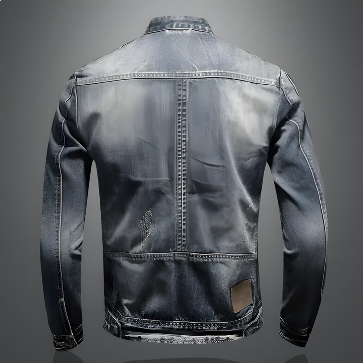Hans Vintage Denim Jacket, view 3 - Elena Harper