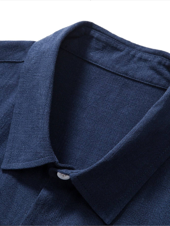 Emma & Rose Manhattan Bastian Deep Indigo SET featuring a stylish, deep indigo fabric with matching top and bottom pieces.