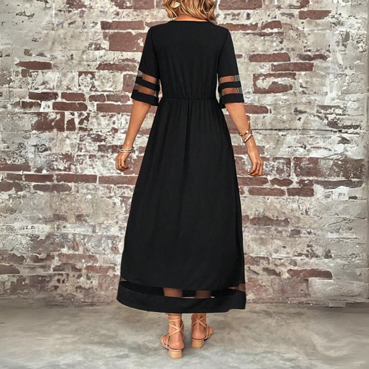 Aubrey Flattering Tummy-Smoothing Midi Dress - Elena Harper