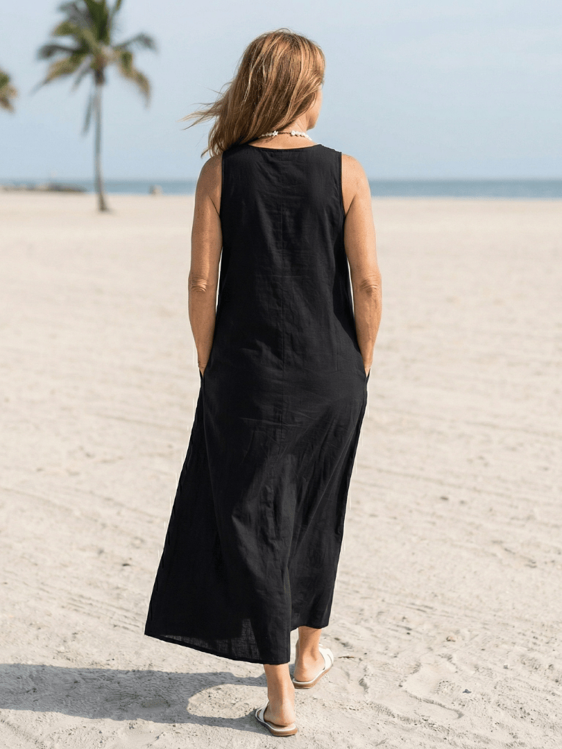 Elowra™  |  Night Breeze Maxi Dress