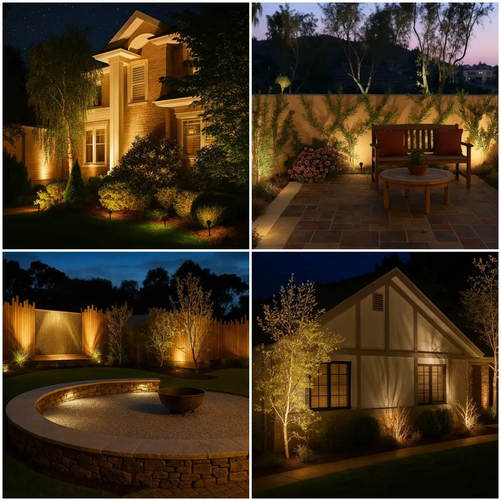 LumaBloom Solar Garden Spotlight - Elena Harper
