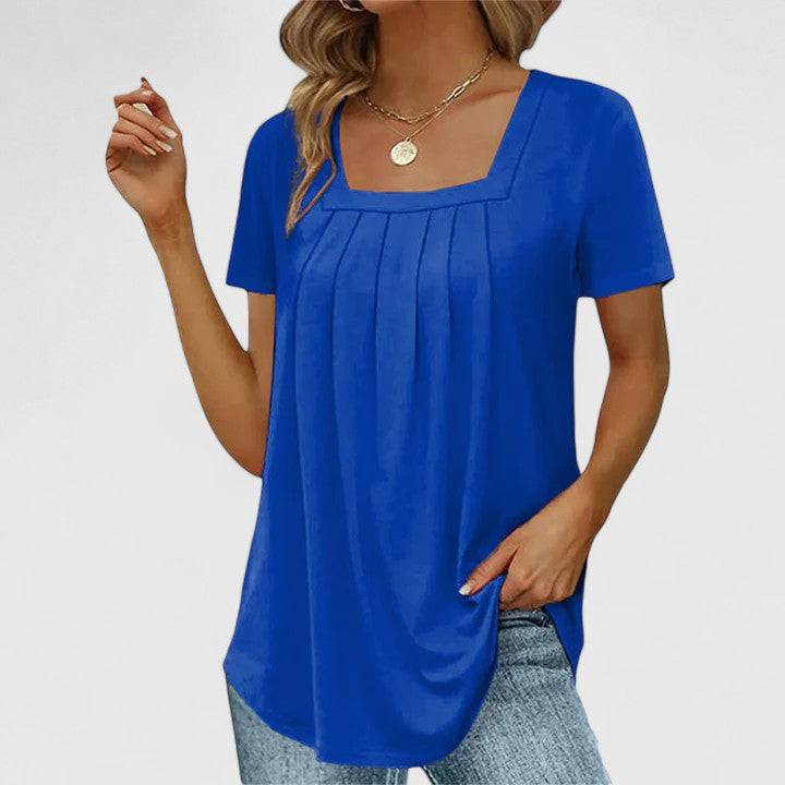 Emma & Rose Cape Town Mirelina™ summer blouse for women, stylish lightweight summer shirt with elegant design.