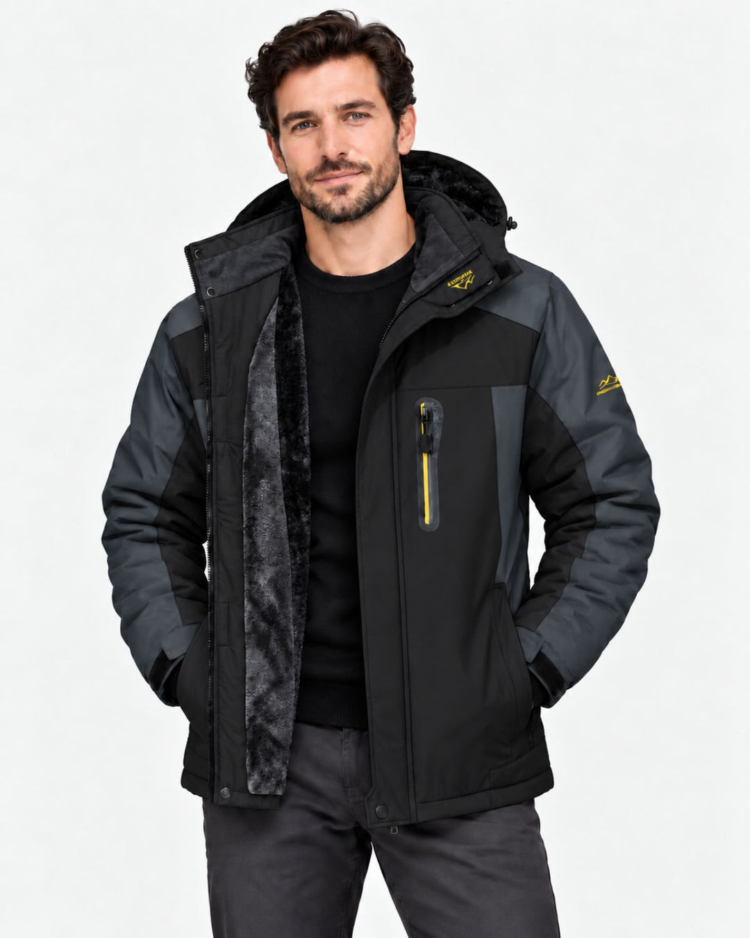 LAURENT MONACO | WINTER HOODED JACKET FOR MEN