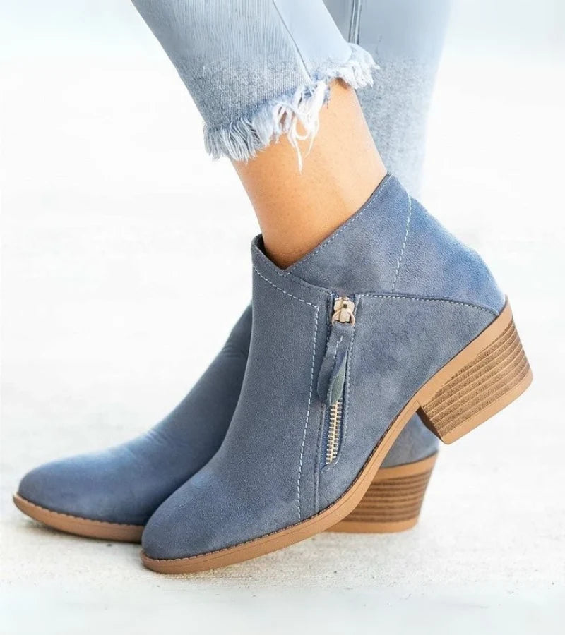 Eleonora | orthopaedic ankle boots with zip