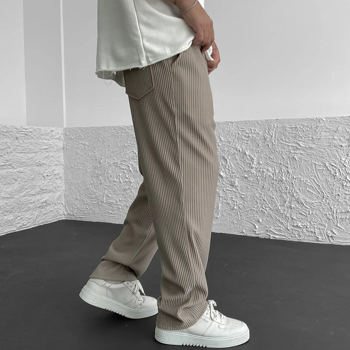 LAURENT MONACO | RIBBED KNIT PANTS