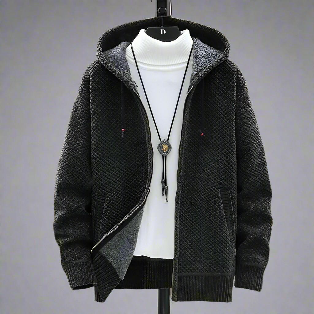 LAURENT MONACO | MEN'S KNIT HOODIE