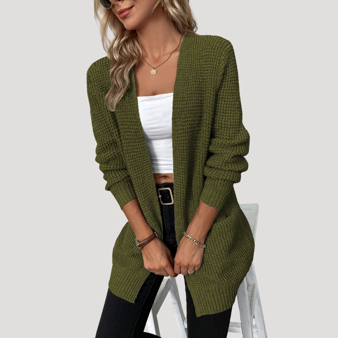 Women’s Open Front Casual Cut Cardigan