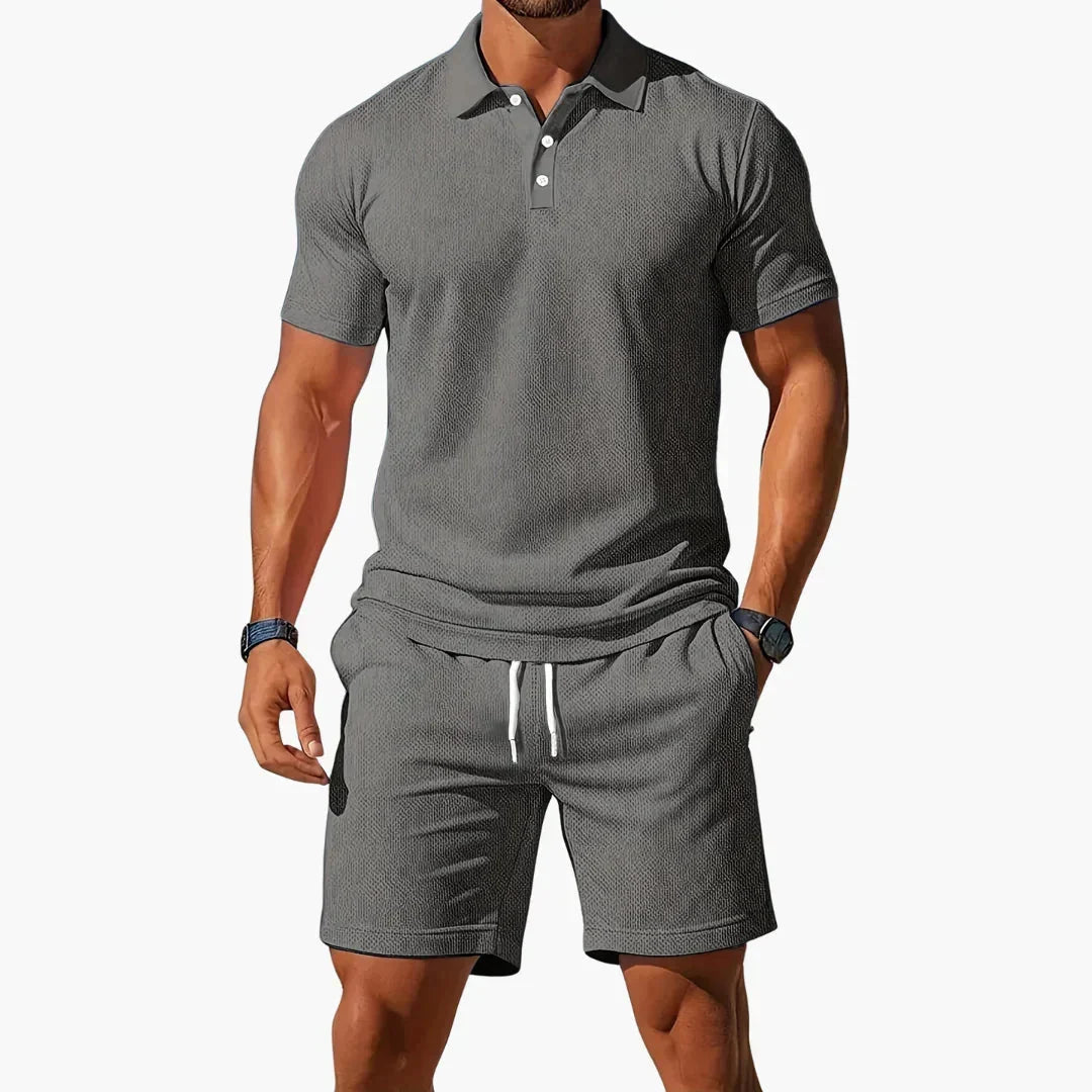 Leon | Lightweight Polo Set for Relaxed Summer Looks