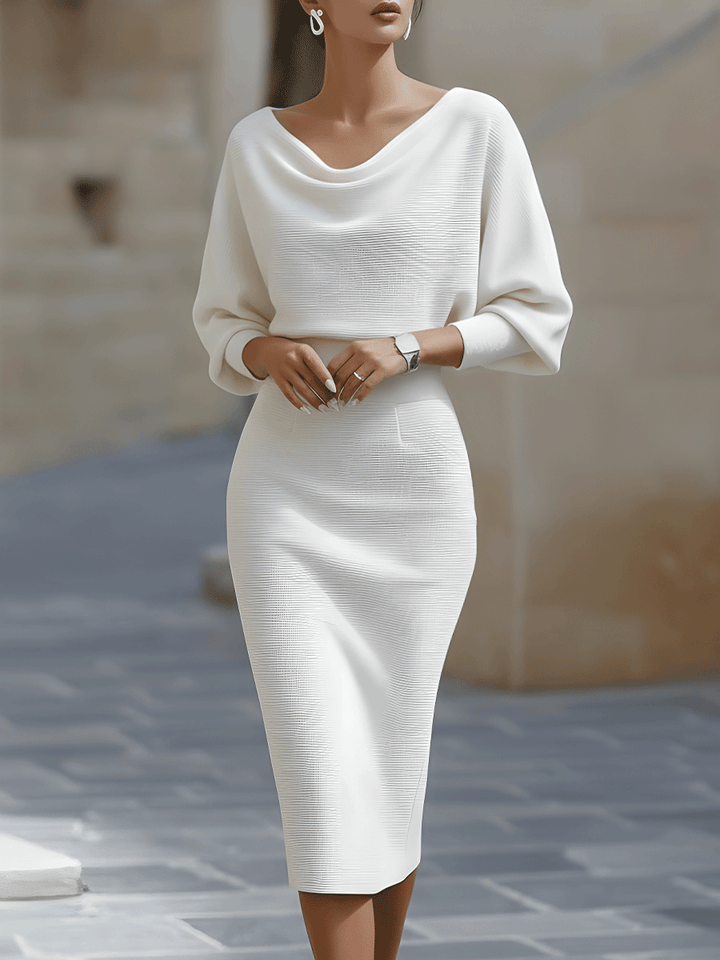 Ailany Luxurious Midi Dress - Elena Harper