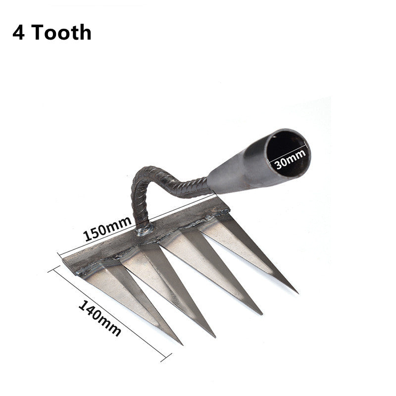 Garden Weeding Rake | Sturdy Rake | WurzelKraft