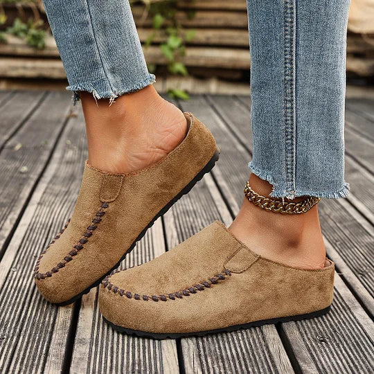 Arlo Suede Slip-On Shoes - Elena Harper
