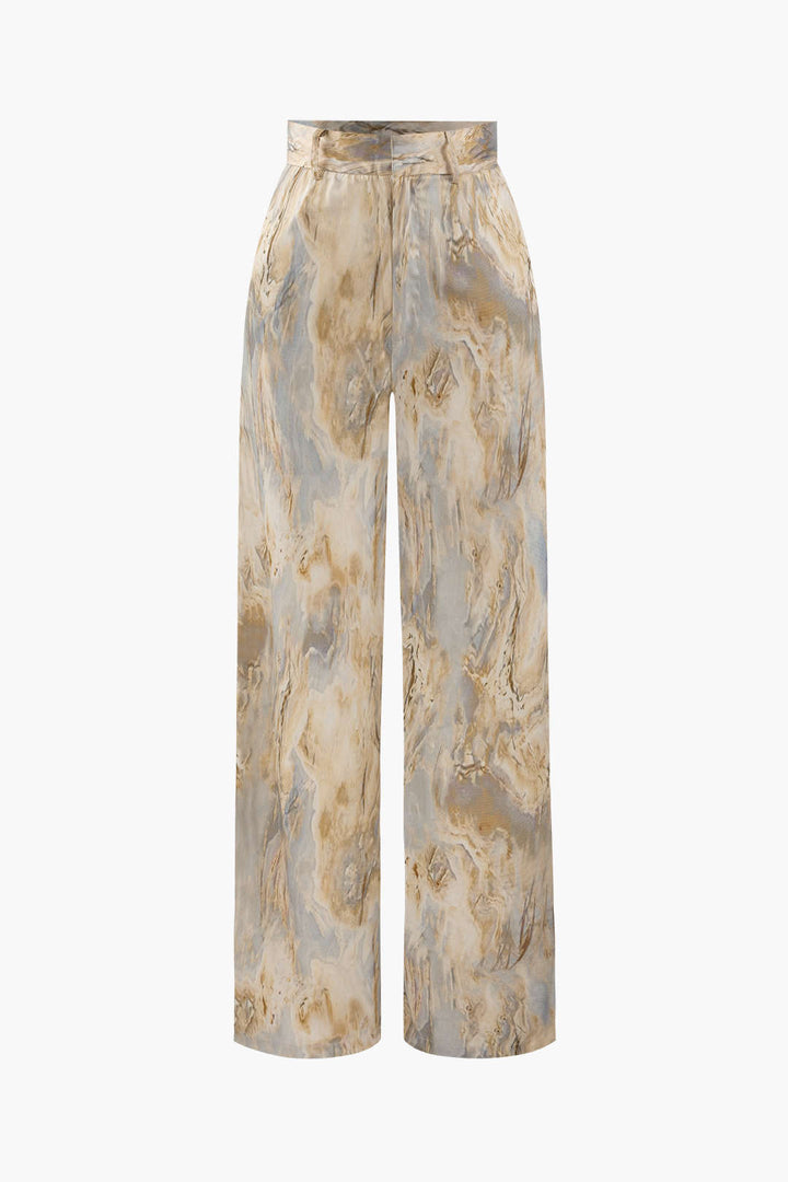 Elegant Printed Women's Pants
