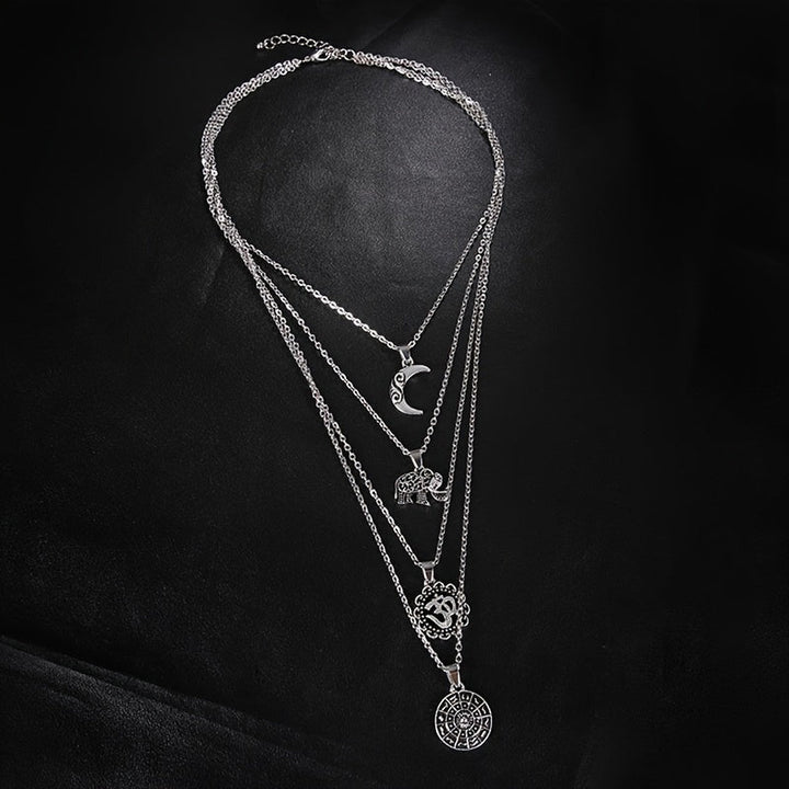 Vintage Bohemian Necklace, view 4 - Elena Harper